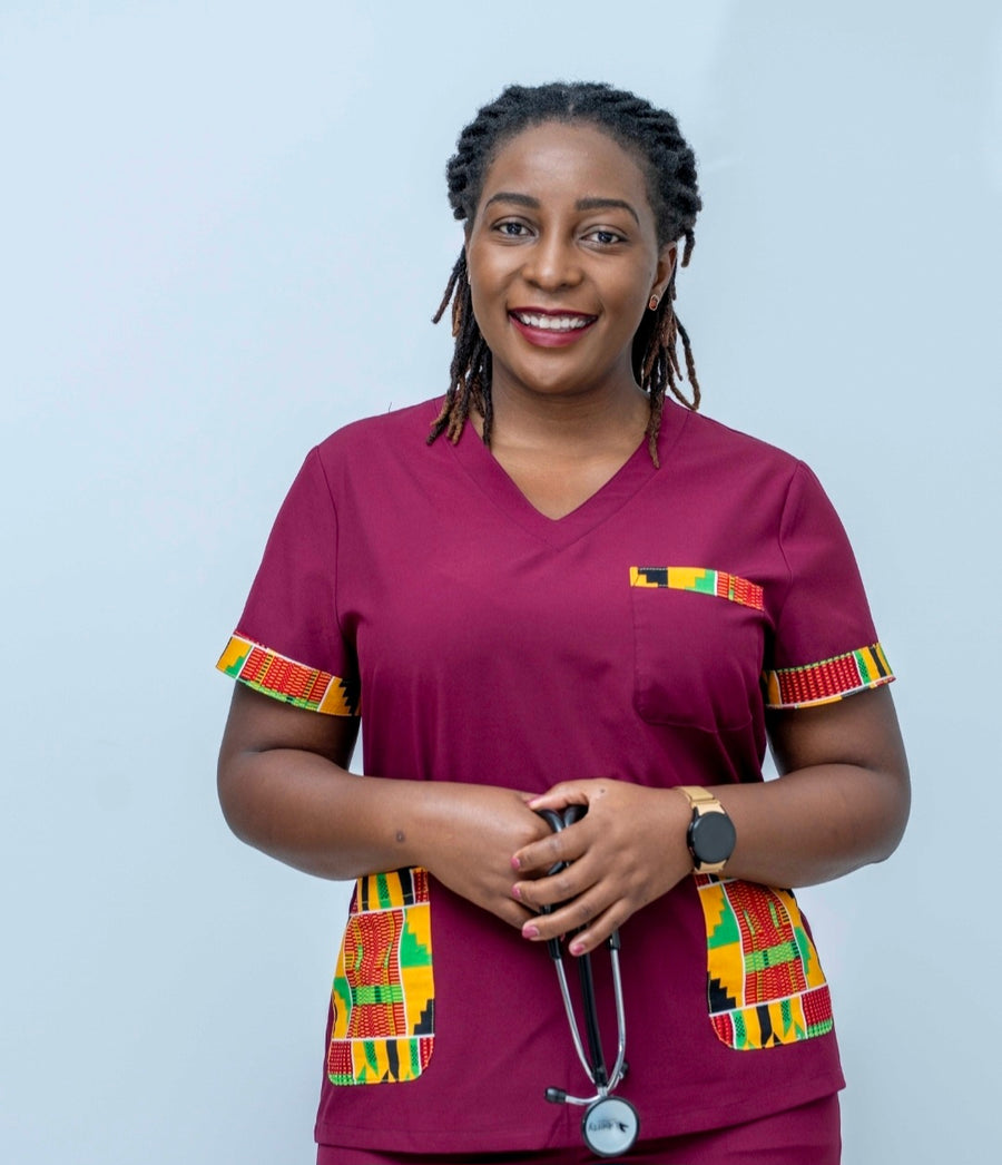 Sihle scrub top