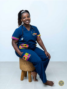 Maridadi scrub set