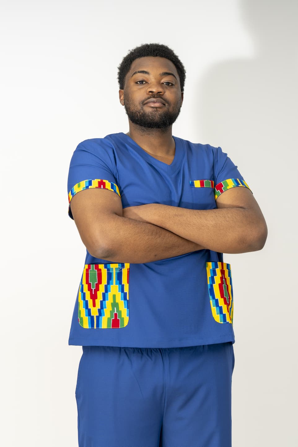 Akanaka Men’s Scrub Top